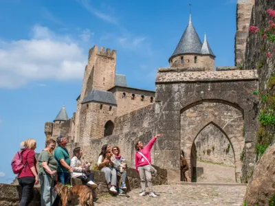 Carcassonne : la Cité médiévale ouvre grand ses portes aux chiens...