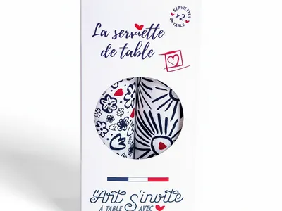 VOTRE COFFRET LA SERVIETTE DE TABLE !