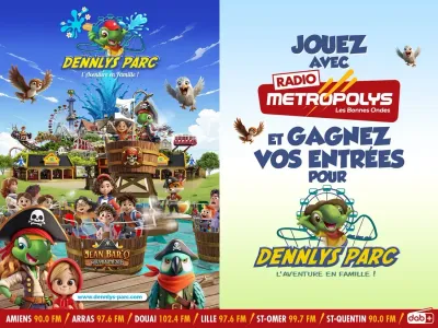 GAGNEZ VOS ENTRÉES POUR DENNLYS PARC