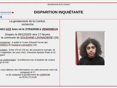 Corrèze : appel à témoins après la disparition d’un adolescent