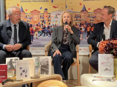 Foire du livre de Brive : Dominique Bona défend la lecture
