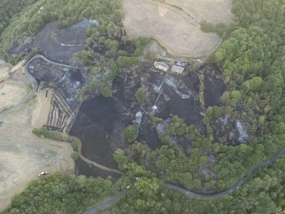 Deux incendies en cours en Aveyron, 12 personnes évacuées