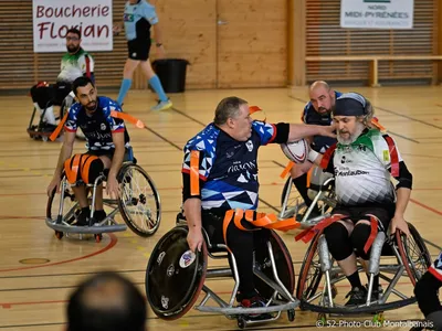 Deux belles affiches de rugby XIII Fauteuil à Montauban