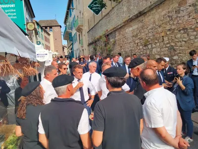 Emmanuel Macron en Lozère pour la rentrée scolaire