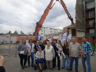 Cahors : la démolition du bâtiment R lance la métamorphose de...