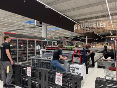 Cyberattaque dans la grande distribution : des centaines de tonnes...