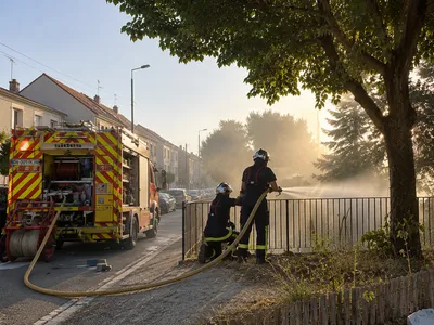 Nantes : les flammes gagnent les hauteurs du Jardin extraordinaire...