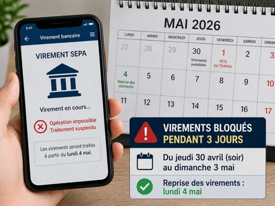 Virements bloqués pendant 3 jours : ce que vous devez absolument...