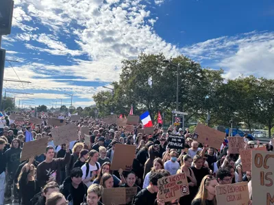 Mobilisation lycéenne : entre 5 et 7 000 manifestants à Rouen