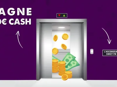 L'Ascenseur Sweet FM : gagnez 100 euros cash !