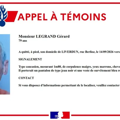 Qui a vu Gérard Legrand ?