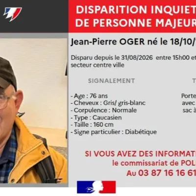 Metz : qui à vu Jean-Pierre Oger ?