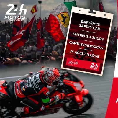 LE DÉFI DU JOUR - Alouette vous invite aux 24 Heures Motos 2026 !