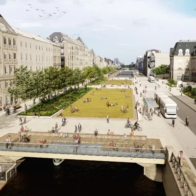 "On ne la démolit pas" : à Rennes, les travaux commencent sur la...