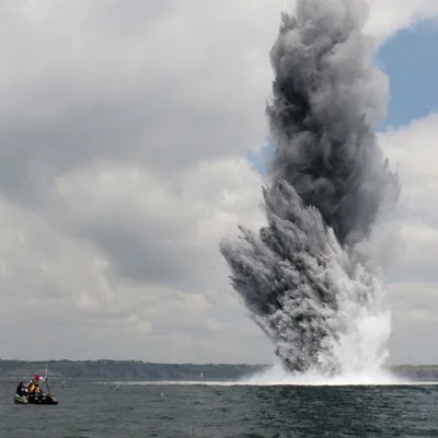 Nouvelle opération déminage dans la rade de Brest