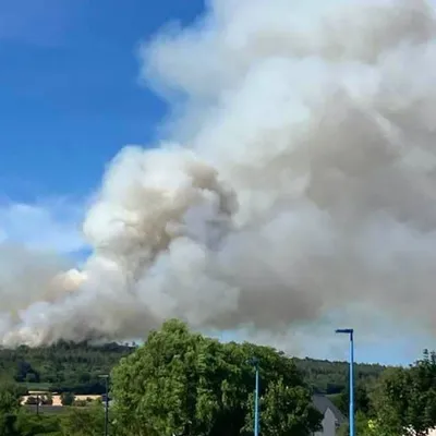 Finistère : un important incendie se déclare au Ménez Hom, au moins...