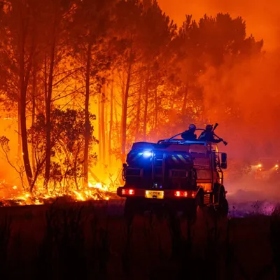 Incendie en Gironde : plus de 10 000 hectares parcourus, des...