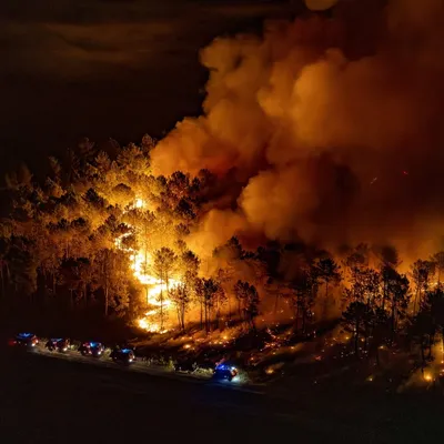 Incendie en Gironde : les habitants de neuf communes autorisés à...