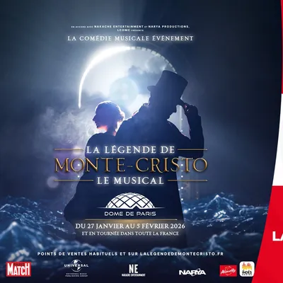 L'ALPHATOP - Gagnez vos places pour "La légende de Monte-Cristo -...