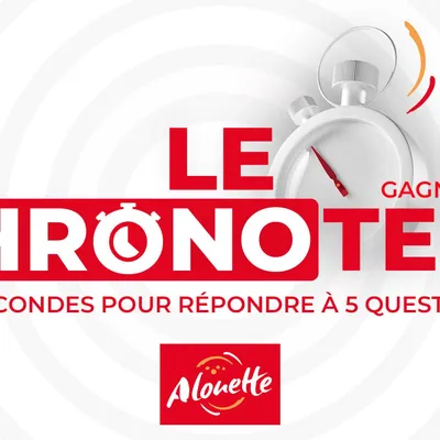 Le Chronotest - Gagnez 300 euros !