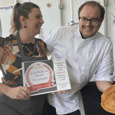 La meilleure galette charentaise de Charente-Maritime est fabriquée...