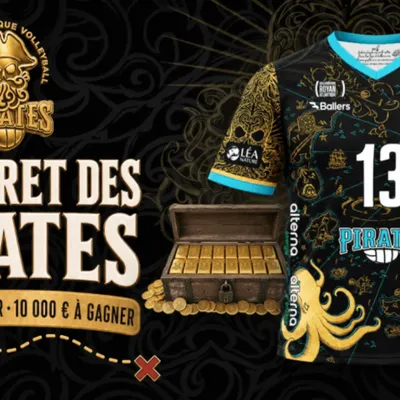 Un maillot de volley à 10 000 euros : les Pirates de Royan lancent...