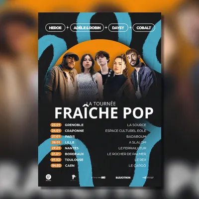 Gagnez vos places pour la tournée Fraîche Pop à Nantes !