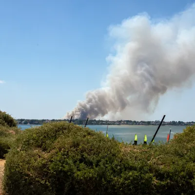 Loire-Atlantique : un violent incendie ravage La Plaine-sur-Mer