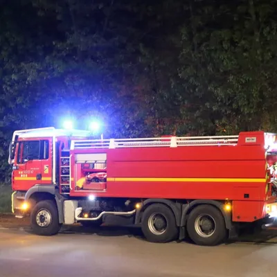 Incendie nocturne dans un bois au nord de Limoges