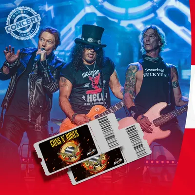 Guns N' Roses en concert à Paris : Alouette vous invite !