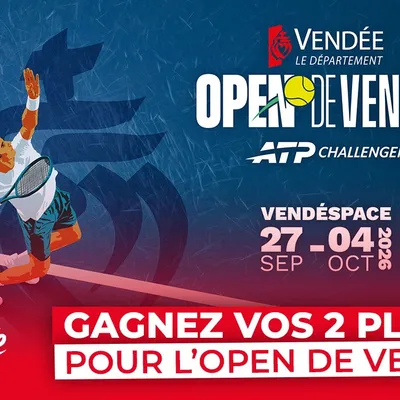 Gagnez vos places pour l'Open de Vendée 2026 ! 