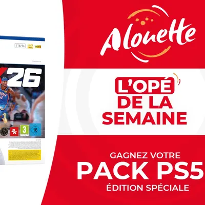 Alouette vous offre la PS5 en édition spéciale !