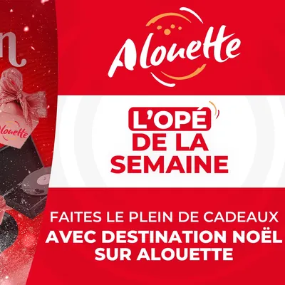 Destination Noël : jouez sur Alouette et faites le plein de cadeaux !