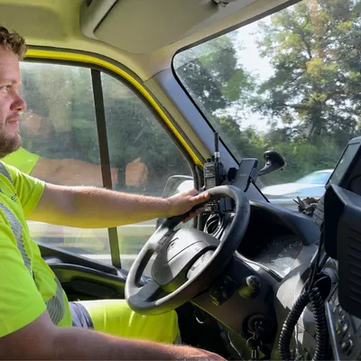 Patrouilleur sur l'A83 : "On protège avant tout"
