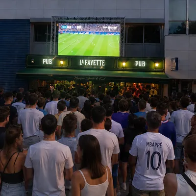 Vendée : des centaines de supporters derrière les Bleus à La...