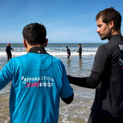 En Vendée, le Handi Surf aide les jeunes à dépasser leurs peurs