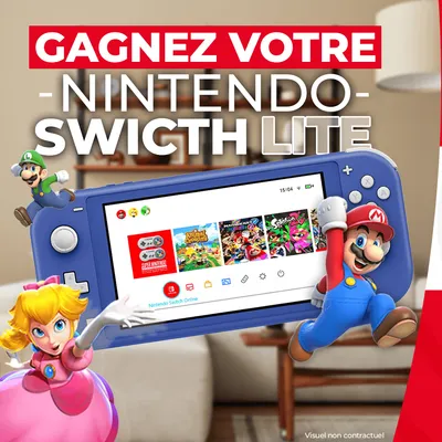 LE DÉFI DU JOUR - Alouette vous offre votre Nintendo Switch Lite !