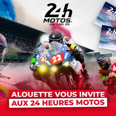 Gagnez vos places pour les 24 Heures Motos 2026 !