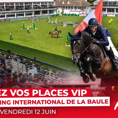 Gagnez vos places VIP pour le Jumping international de La Baule !