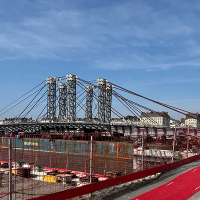 À Nantes, le pont Anne-de-Bretagne va bientôt rouvrir à la circulation