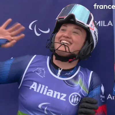 Jeux paralympiques d'hiver 2026 : 3ème médaille pour Aurélie...