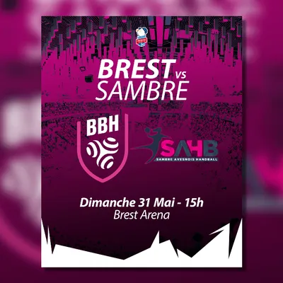 Gagnez vos places pour le match entre le Brest Bretagne Handball et...