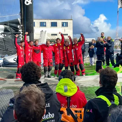 Trophée Jules Verne : record battu pour Thomas Coville et son équipage