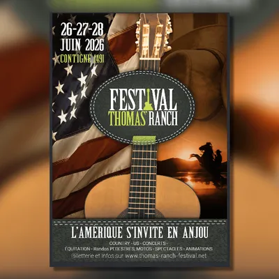 Gagnez vos pass 3 jours pour le festival Thomas' Ranch près d'Angers !
