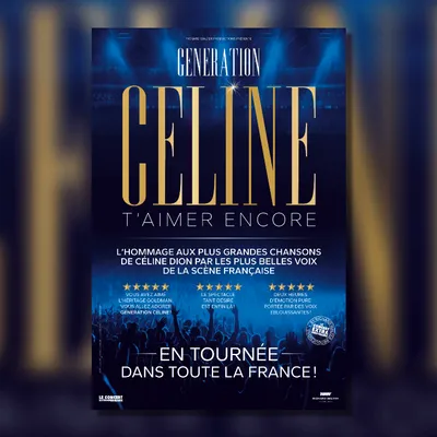 Gagnez vos places pour le spectacle "Génération Céline" au Zénith...