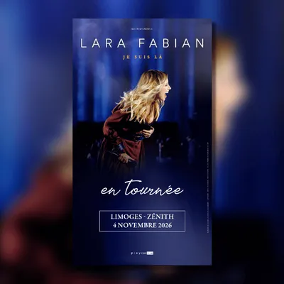 Gagnez vos places pour le concert de Lara Fabian au Zénith de Limoges