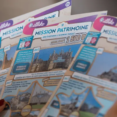 Le ticket à gratter Mission Patrimoine de retour : tout savoir sur...