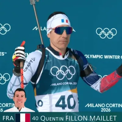 JO d'hiver 2026 : l'Or pour Quentin Fillon Maillet en biathlon !