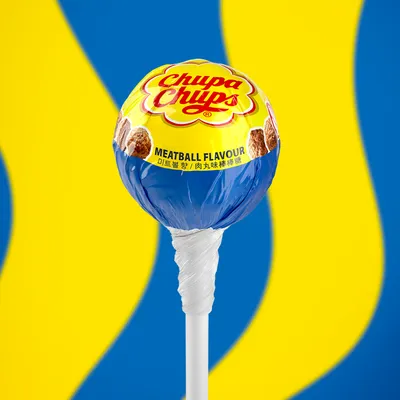 Ikea lance sa sucette goût boulette de viande avec Chupa Chups !