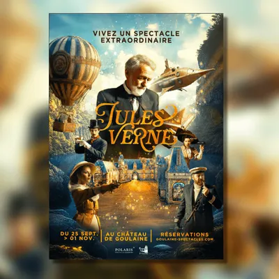 Gagnez vos places pour le spectacle "Jules Verne, le voyage...